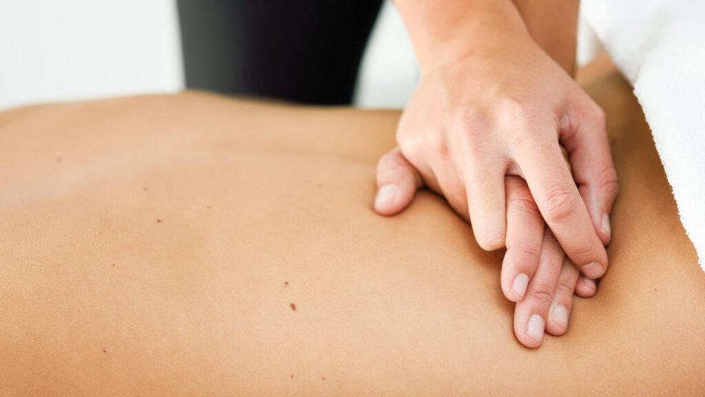 Massagem Relaxante no Espaço Fisiospa
